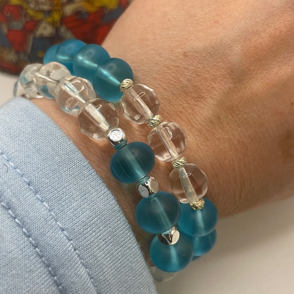 Glass Bead Bracelets - Handmade - Picture 2 of 4